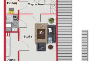Gepflegte Maisonette-Wohnung in gefragter Lage im Marschwegviertel – Die vollständige Adresse der Immobilie erhältst du vom Anbieter., 26131 Eversten, Oldenburg (Oldenburg) – Vorschaubild 24