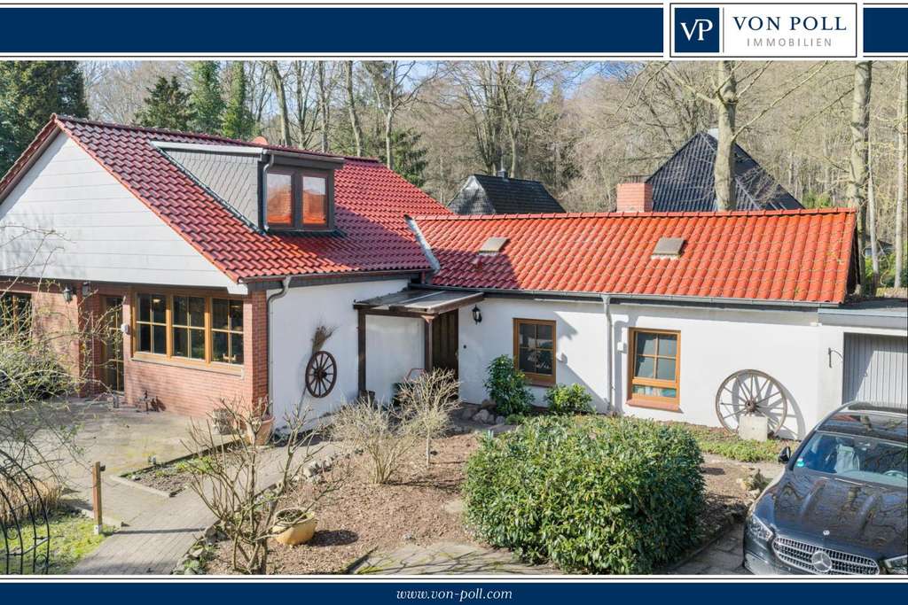 Immobilie in Dassendorf - Traumgrundstück am Waldrand – charmantes Haus mit großem Potenzial ! - Bild 0