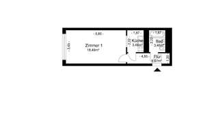 Über den Wolken - Singlewohnung zum Verlieben! – Ludwig-Renn-Straße 31, 12679 Marzahn, Berlin – Vorschaubild 7