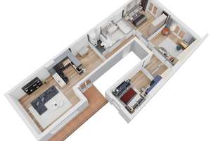 Erstbezug! Moderne 4-Zimmer-DG-Wohnung im HH mit Fahrstuhl in Berlin-Mitte, OT Alt-Moabit – Die vollständige Adresse der Immobilie erhältst du vom Anbieter., 10557 Moabit, Berlin – Vorschaubild 8