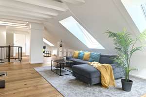 Provisionsfreie 5 Zi. Design -Maisonette am Zoo mit EZB - Skylineblick & smarter Klimatechnik