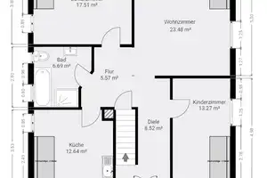 Exklusives 2-Familienhaus mit vielen Extras in naturnaher Wohnlage mit Panoramablick – Rems-Murr-Kreis – Vorschaubild 36