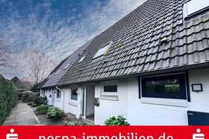 Gepflegtes und voll unterkellertes Reihenmittelhaus mit Terrasse und PKW-Stellplatz  – Flensburg – Vorschaubild 1