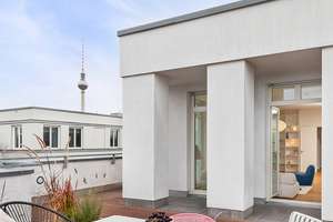 Inselstraße, Mitte: Neubau-Penthouse mit spektakulärer 80 m² Dachterrasse, Aufzug, Tiefgarage, Kamin – 10179 Mitte (Ortsteil), Berlin – Vorschaubild 11
