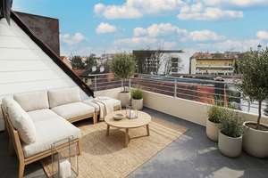 Juwel in der Innenstadt von Augsburg! Kernsanierte 2 ZKB mit Dachterrasse in absoluter Zentrumslage  – Die vollständige Adresse der Immobilie erhältst du vom Anbieter., 86152 Georgs- und Kreuzviertel, Augsburg – Vorschaubild 2