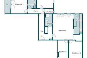 Stadtleben trifft Wohngefühl – großzügige 5 Zimmer mit Terrasse & Balkon  – 60326 Gallus, Frankfurt am Main – Vorschaubild 12