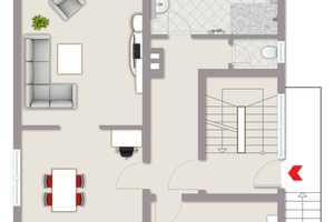 Saniertes Zweifamilienhaus mit großer Maisonette-Wohnung und vermieteter Erdgeschoss Wohnung – Offenbach (Kreis) – Vorschaubild 41