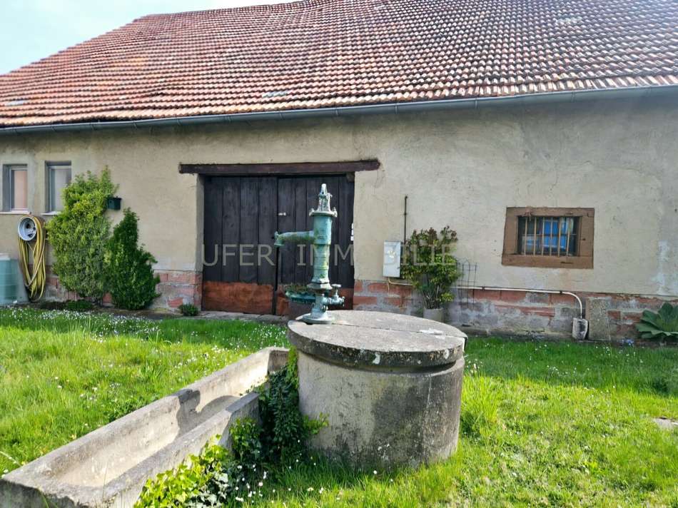 Blick auf die Scheune hinten -