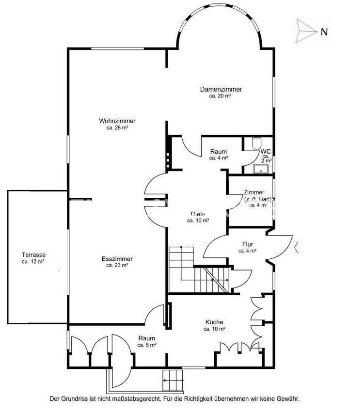 Stadtvilla Erdgeschoss