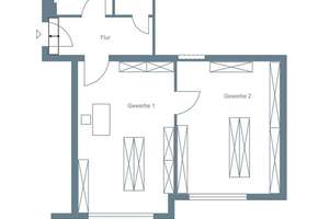 Zusammenlegbare Erdgeschosswohnung mit Vorgelagerter Terrasse ! – Brandenburgische Straße 29, 12167 Steglitz, Berlin – Vorschaubild 18