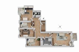 Bezugsfreie, moderne 4-Zimmer-Eigentumswohnung in begehrter Kieler Innenstadtlage – Die vollständige Adresse der Immobilie erhältst du vom Anbieter., 24103 Vorstadt, Kiel – Vorschaubild 28