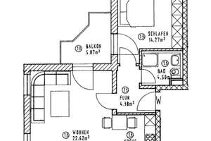 Möblierte 2-Zimmer-Wohnung | Dresden-Südvorstadt / Nürnberger Ei – Eisenstuckstrasse 29, 1069 Südvorstadt-West, Dresden – Vorschaubild 13