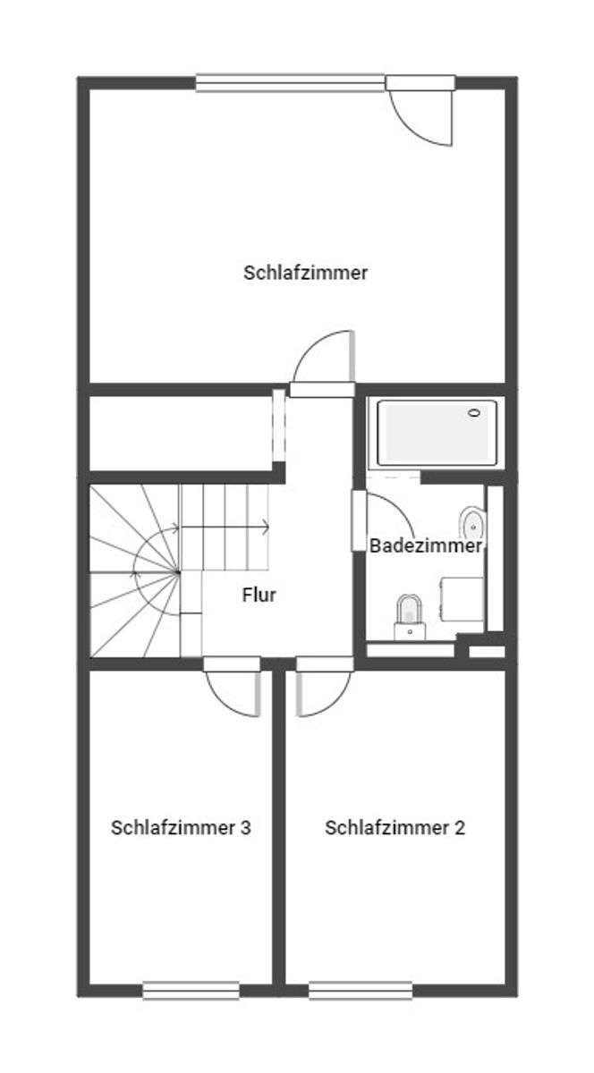 Grundriss Skizze OG