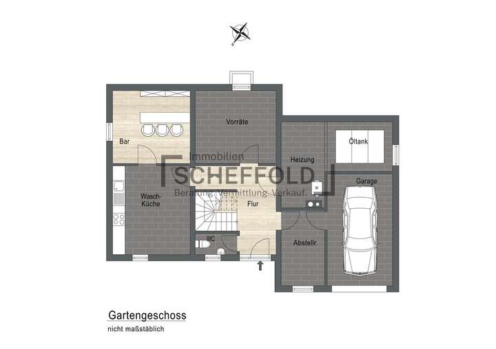 Grundriss Gartengeschoss