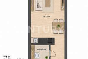 1 Zi | BJ 2016 | Terrasse & kleiner Garten | Parkett | Fußbodenheizung – Die vollständige Adresse der Immobilie erhältst du vom Anbieter., 13189 Pankow (Ortsteil), Berlin – Vorschaubild 6