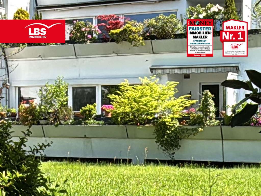 Wohnen auf einer Ebene: 4,5 Zimmer-Charme mit Balkon und Gartenblick!