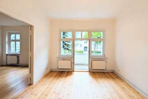 Ruhige 3-Zimmer-Wohnung im sanierten Altbau mit Balkon & Gartenflächen – Schillerstraße 9, 13158 Wilhelmsruh, Berlin – Vorschaubild 2