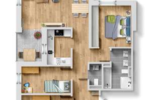 Neuwertige 4,5 Zimmer-Wohnung im Rosensteinviertel + optionalen TG-Plätzen! – 70191 Am Pragfriedhof, Stuttgart – Vorschaubild 11