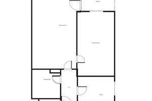 Eine Anmietung ist nur mit 2 Personen und mit WBS/Dringlichkeitsschein 60m² möglich! Kurzfristig ver – Graudenzer Weg 7, 22049 Dulsberg, Hamburg – Vorschaubild 2