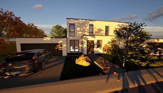 Bild von Modern & ruhig Wohnen - Traumhaus nahe WOB & GF - Ausbauhaus