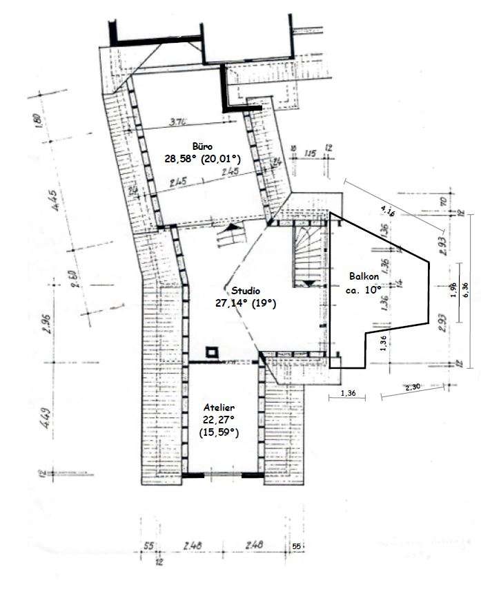Grundriss Dachgeschoss