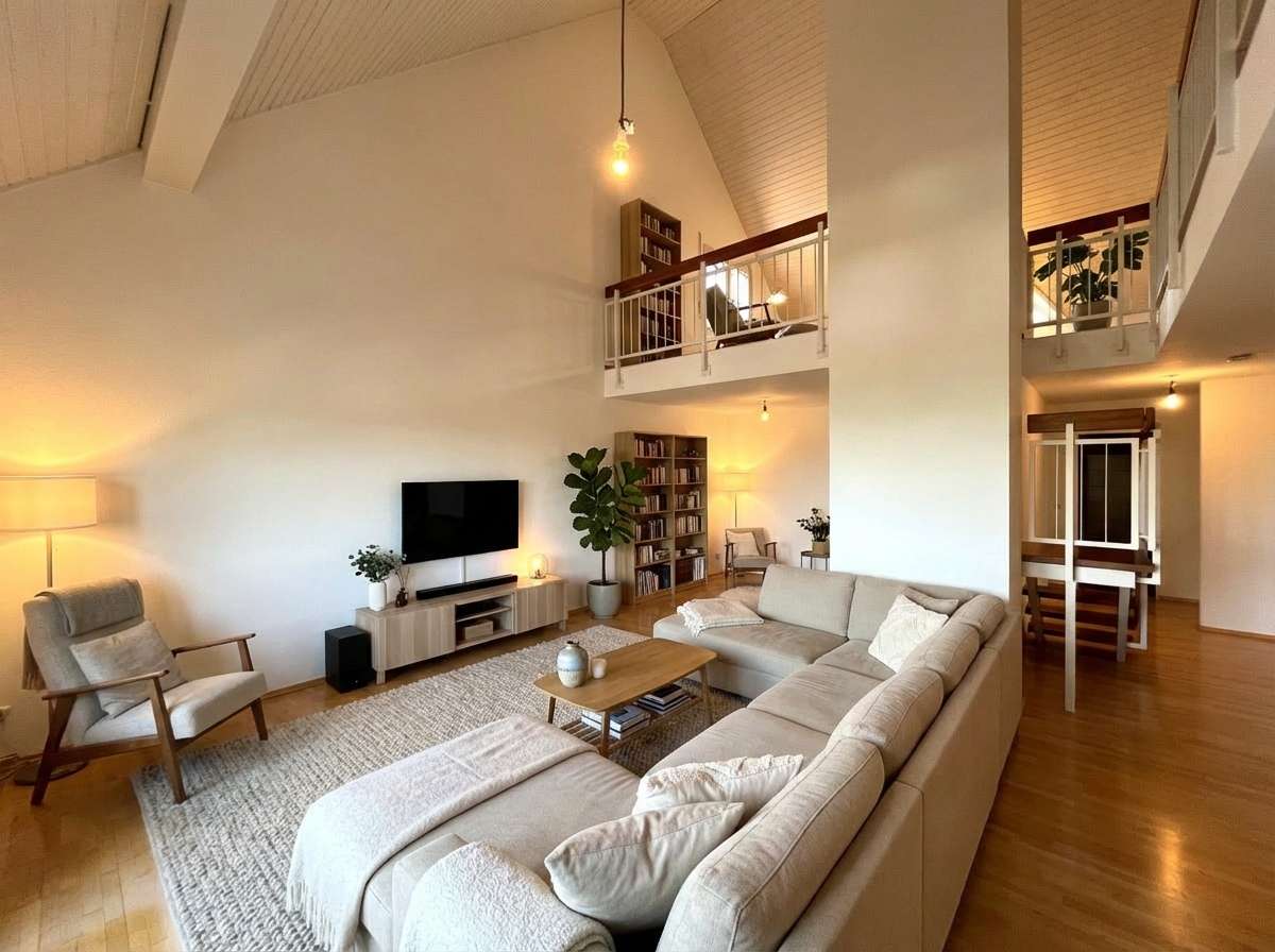 Immobilie in Bad Bellingen - Traumhafte Maisonette-Wohnung mit Fernsicht - Bild 3