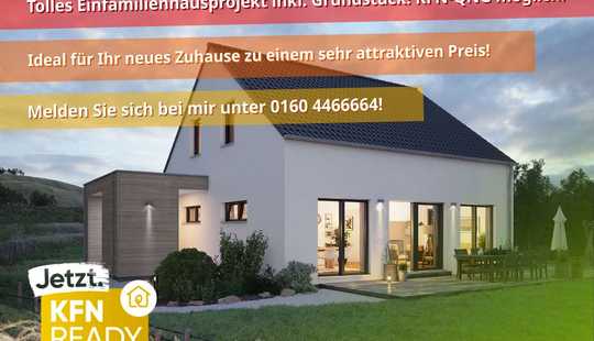 Bild von 🏡☀️ Leben im Hochtaunus! 💚 Modernes EH40+ QNG EFH 🚧 mit exklusivem Grundriss sucht Baufamilie! 