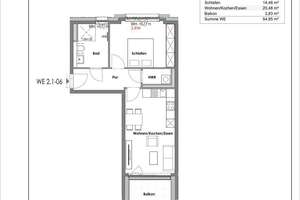 Ihr neues Zuhause wartet auf Sie: Helle 2 Zimmer mit Balkon in Köln-Niehl – Die vollständige Adresse der Immobilie erhältst du vom Anbieter., 50735 Niehl, Köln – Vorschaubild 6
