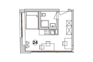 Möbliertes Apartment mit toller Aussicht! – Schwabstraße 139, 70193 Hölderlinplatz, Stuttgart – Vorschaubild 9