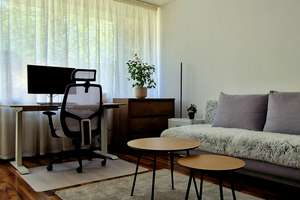 Helles modernes Studio mit voll ausgestatteter Küche & Stellplatz – Fritz-Berne-Str. 54 54, 81241 Am Westbad, München – Vorschaubild 5