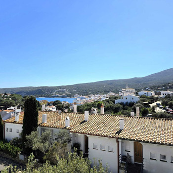 Haus mit Terrasse und Meerblick