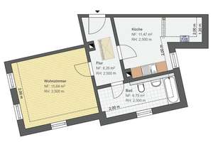Schicke DG-Wohnung für Singles in Uni-Nähe!!! – Saarstraße 1, 1189 Coschütz/Gittersee, Dresden – Vorschaubild 2