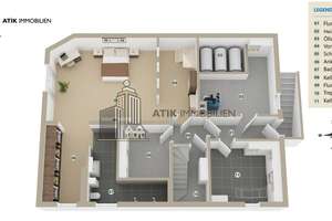 ATIK: Exklusives Ein- bis Zweifamilienhaus auf großem Eck-Grundstück mit möglicher Einliegerwohnung – Die vollständige Adresse der Immobilie erhältst du vom Anbieter., 69181 Leimen – Vorschaubild 55