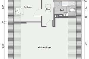 Stilvolle Dachgeschosswohnung am Fuß des Teutoburger Waldes! – Die vollständige Adresse der Immobilie erhältst du vom Anbieter., 33647 Brackwede, Bielefeld – Vorschaubild 12