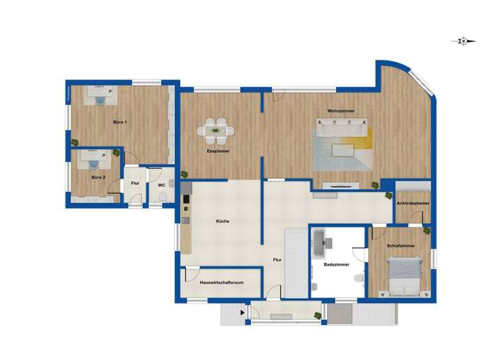 Grundriss Erdgeschoss