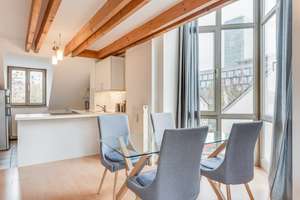 Charmante sonnige Galeriewohnung nähe Olympiapark - möbliert – Feichtmayrstraße 5, 80992 Alt-Moosach, München – Vorschaubild 5