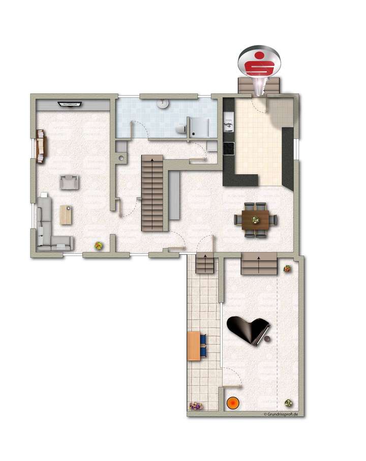 Grundriss Obergeschoss