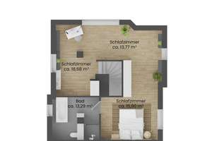Raum für Leben auf höchstem Niveau - außergewöhnliche Maisonette mit Charakter – Die vollständige Adresse der Immobilie erhältst du vom Anbieter., 85551 Kirchheim bei München – Vorschaubild 23