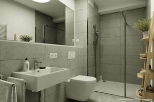 Vier Giebel: Mitten im Herzen von Stuttgart - 21 stilvolle 1-Zimmer-Wohnungen – Die vollständige Adresse der Immobilie erhältst du vom Anbieter., 70173 Rathaus, Stuttgart – Vorschaubild 5
