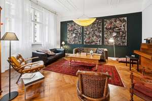 Stuck, Fischgrät & Flügeltüren: Herrschaftliche Familienwohnung in bester Lage Charlottenburgs! – Mommsenstr. 61, 10629 Charlottenburg, Berlin – Vorschaubild 13