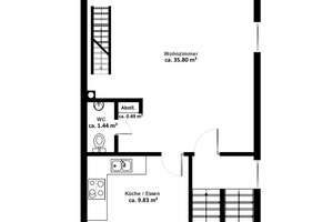 Maisonette-Wohnung mit Charakter – Die vollständige Adresse der Immobilie erhältst du vom Anbieter., 22041 Wandsbek (Ortsteil), Hamburg – Vorschaubild 13