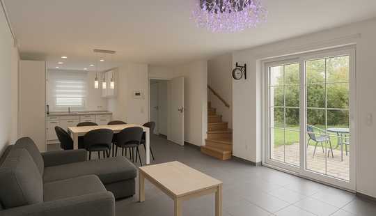 Bild von Stilvolles Einfamilienhaus mit hochwertiger Ausstattung im begehrten Spanischen Viertel Frankfurts