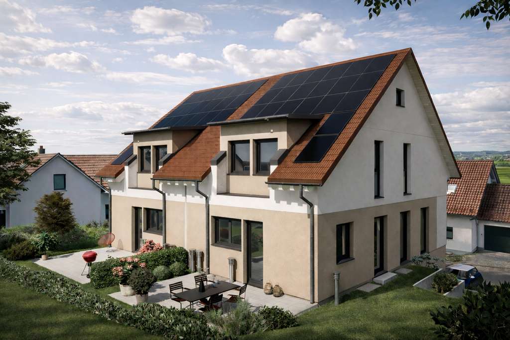 Immobilie in Eppishausen - Schlüsselfertig ins Eigenheim – Neubau-Doppelhaushälfte in Eppishausen - Bild 4