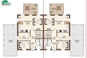 NEUBAU - DHH, KFW 40, 109 m², 5 Zimmer, Einbauküche, 2 Bäder, PV-Anlage, Carport – Die vollständige Adresse der Immobilie erhältst du vom Anbieter., 25885 Oster-Ohrstedt – Vorschaubild 8