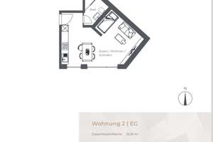 Luxuriöse 1-Z.-Wohnung mit exklusiver EBK in München Untergiesing ab 1.2.2026 – Die vollständige Adresse der Immobilie erhältst du vom Anbieter., 81543 Untergiesing, München – Vorschaubild 7