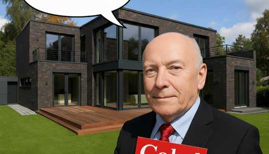 Bild von Repräsentative ruhig gelegene moderne Rotklinker-Villa im Bauhausstil