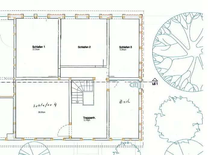 Grundriss Obergeschoss