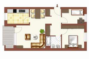 Reinkommen und Wohlfühlen: nette 3-Zimmer-Wohnung! – Grußendorfstr. 16, 49090 Eversburg, Osnabrück – Vorschaubild 2
