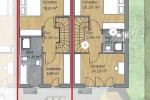 Exklusives, neuwertiges 5-Raum-Reihenhaus mit geh. Innenausstattung – Regensburg – Vorschaubild 18