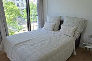 Exklusives 2 Zimmer-Loft vollmöbliert im FRIENDS tower  in Nymphenburg – Birketweg 37, 80639 Nymphenburg, München – Vorschaubild 8